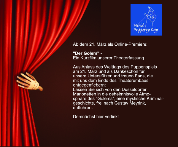 Düsseldorfer Marionetten-Theater Der Golem