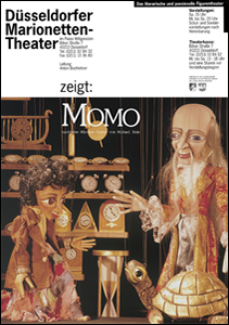 Düsseldorfer Marionetten-Theater Plakat DIN A1